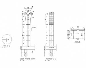 formwork B18 Model طرح و ساخت قالب های پایه پل